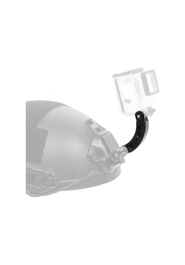 Gopro Uyumlu Kısa Kask Çene Bağlantı Aparatı
