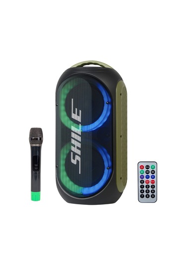 Sl-2019a El Mikrofonlu-2 Mik Giriş -2 Gitar Girişli Kumandalı Usb