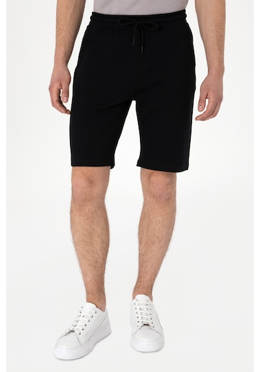 U.s. Polo Assn. Erkek Siyah Şort Örme 50307310-vr046 Siyah