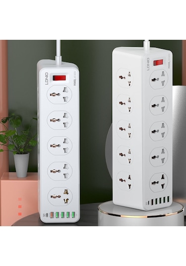 Ldnıo Sc10610 30w 10+6 Bağlantı Noktalı Çok Fonksiyonlu Seyahat Ev Ofis Hızlı Şarj Soketi, Spec: Ab Fiş