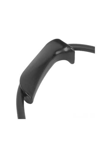 Aubyhe Lateks Gönüllü Okçuluk Egzersiz Aleti, El Kuvveti Geliştirici, Ergonomik Tutamaklı, Taşınabilir Outdoor Fitness Aracı, Siyah Siyah