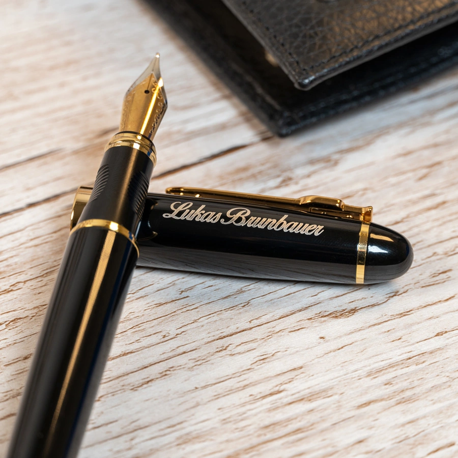 Felsefe Öğretmenine Özel Metal Kutulu Dolma Kalem Seti Şık Ve Anlamlı Hediye Siyah