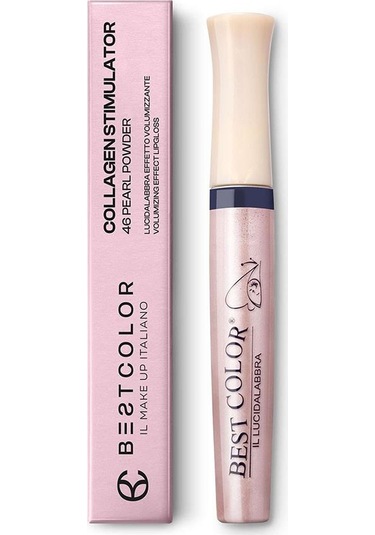 Best Color Collagen Stimulator Volumizing 46 İnci Tozu Dudak Parlatıcısı 46