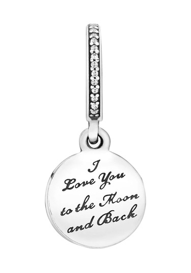 Nur Silver Ay Yıldız Sallantılı Gümüş Charm Nur-bl10040