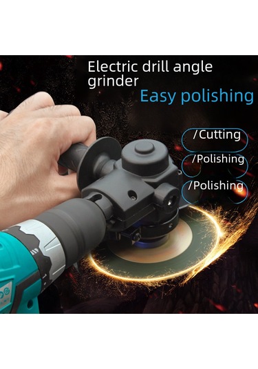 Kangvka Matkapdan Açımlı Zımpara/ayakta Kesici Dönüştürücü Aksesuar Seti: Testere, Polisaj Ve Zımpara Diski Bağlantı Kit