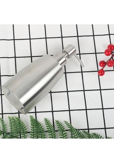 350/400 Ml Paslanmaz Çelik Doldurulabilir Sabunluk Taşınabilir Sızdırmaz Yeniden Kullanılabilir Losyon Banyo ve Aks. Dğ. 56681805 Diğer