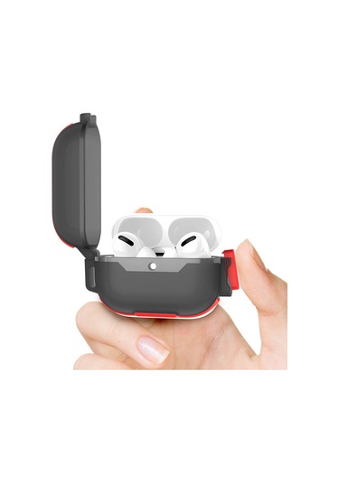 Air-pods Zore Airbag 34 Darbelere Karşı Dayanıklı Kılıf-kırmızı Kırmızı