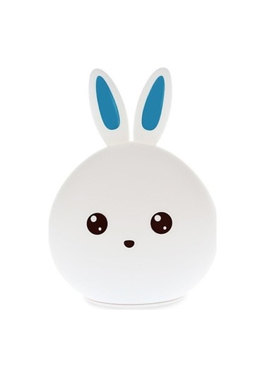 Agoodshop Xhang Tavşan Led Gece Işığı - Çocuklar İçin Usb Dekoratif Lamba - Bebek Ve Çocuk Hediyesi - Hayvan Karikatür Tasarımı 1 Adet Polisilikon 2v