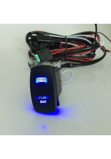Pazly Led 12v 40a Anahtar Röle Seti, Jeep Karavan Tekne Römork, Çok Renkli, 1 Gang 1-gang