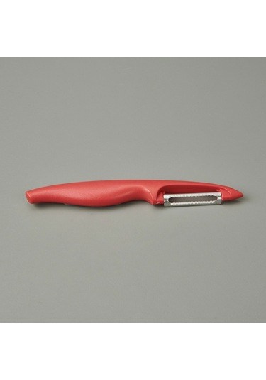 Pirge Pure Line Dişli Soyacak 19cm Kırmızı Kırmızı