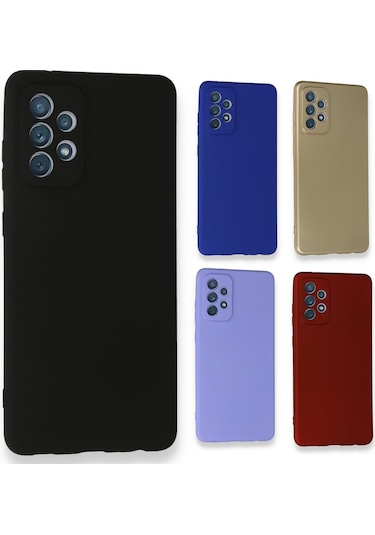 Samsung Uyumlu Galaxy A72 (A725) Kilif Fitcase Premiums Silikon Arka Kap 508680893