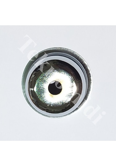 E-27 Duy Kılıfı - E27 Yarım Lale Gümüş Renk