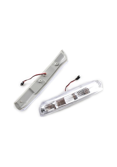 1 Çift Araba Dikiz Aynası Dönüş Sinyali Işık Yan Ayna K14116