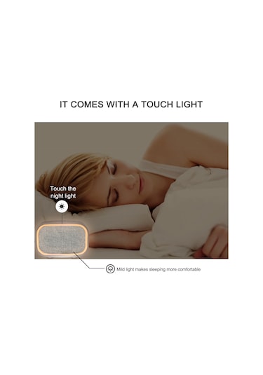 Shineyee Siyah Veya Beyaz Renk Seçenekli, 5v 1a Girişli Taşınabilir Beyaz Gürültü Makinesi Beyaz