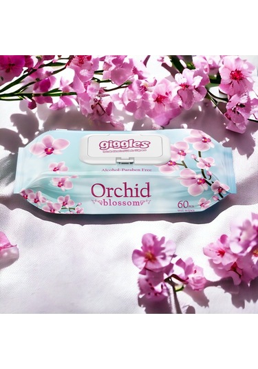 Giggles Orkide Kokulu Islak Mendil - Islak Havlu 720 Mendil