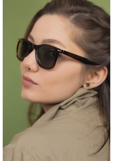Lunox LNX006 Bruna Kahve Polarize Unisex Güneş Gözlüğü