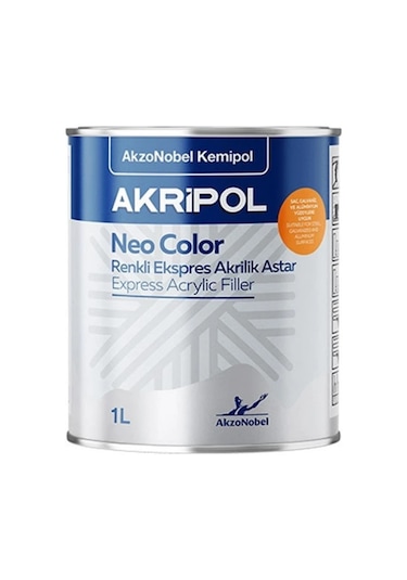 Kzonobel Neo Color Renkli Ekspres Akrilik Astar 1 Lt 1 L