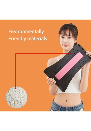 Lomber Omurga Sedyesi Duruş Düzeltici Lomber Çıkıntı Bel Masajı Siyah - Mavi