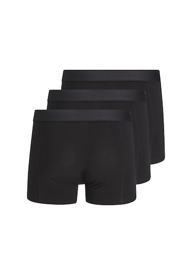 Jack & Jones 12198852 Bambu Erkek Boxer 3'lü Siyah