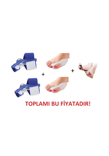 Halluks Valgus Gece Ateli Hallux Valgus Düzeltici Tedavi Ayak Set