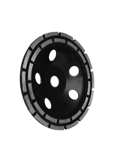 Ximistore9 Elmas Çift Sıralı Taşlama Diski - 115mm Beton Ve Mermer İçin Dayanıklı