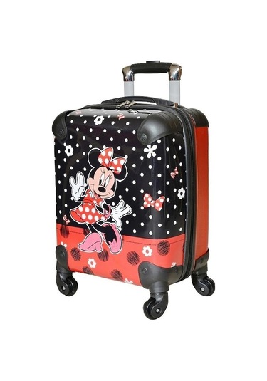 Protocol London Kırmızı Siyah Mickey Mouse Kız Çocuk Valizi