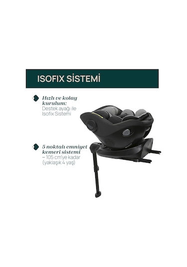 Chicco Seat 105 I Sıze Posh Black 04087114330000
