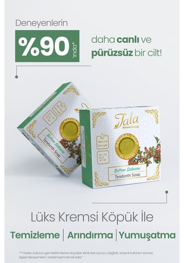 Tala Bıttım Sabunu Doğal Bitkisel Arındırıcı Ve Geleneksel Bakım Sabunu 150 G