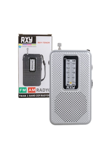 Roxy Rxy-Tenor Cep Tipi Mini Analog Radyo