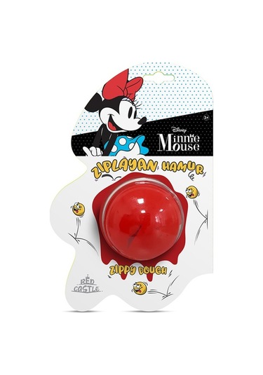 Disney Minnie Mouse Zıplayan Hamur 30 G Kırmızı-red Castle Zdb-35