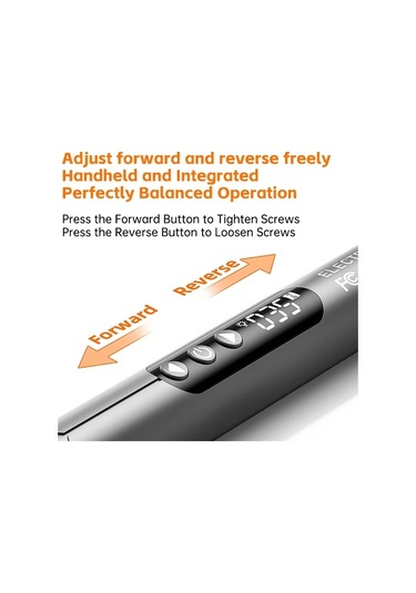 Honeybeeshop 46lı 1 Arada Turuncu Lcd Ekranlı Led Işıklı Mini Kablosuz Sessiz Şarj Edilebilir Elektrikli Vidalama Seti Ev Kullanımı Alet Takımı