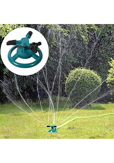 Bahçe Sulama Fıskıyesi Hortum Klipsli Yağmurlama Fiskiyesi 360 De