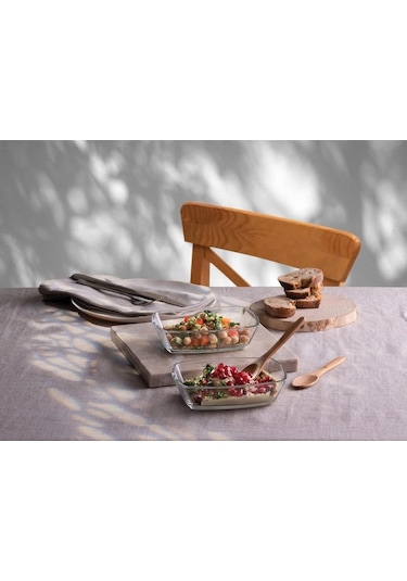 Paşabahçe 54663 Tokio 6'lı Servis Meze Cam Sunum Tabağı