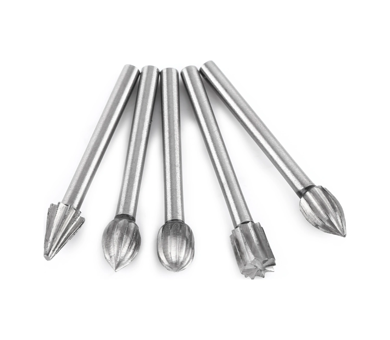 Tenfowee 20 Adet Hss Roter Freze Ucu - 3.1mm Saplı, Ahşap/plastik İşleme, Oymacılık Ve Şekillendirme İçin Elektrikli/pnömatik Alet Aksesuarı