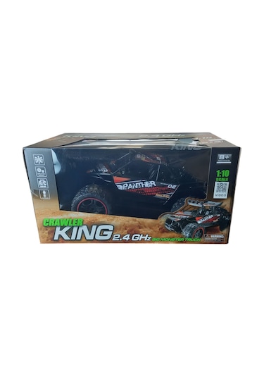 9020-1f 1:10 Kumandalı 40 Cm Dev Off-road Araba Şarjlı, 2.4ghz, Yüksek Hızlı Rc Arazi Aracı - Kırmızı
