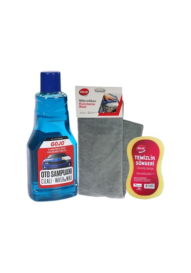 Gojo Cilalı Oto Şampuanı Seti