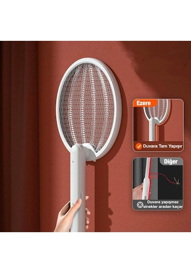 Polham 3000W Şarjlı Uv Işıklı Elektrikli Sivrisinek Kovucu Öldürü (551271352)