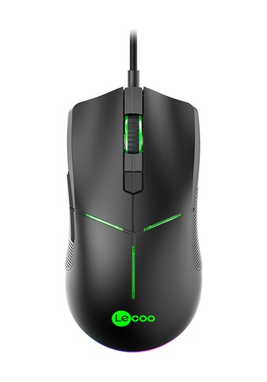 Lecoo MS109 Kablolu 6400DPI 8 Makro Tuşlu RGB Gaming Optik Mouse