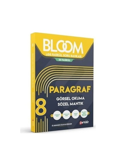 Artıbir Yayınları Paragraf Görsel Okuma Sözel Mantık Lgs Fasikül Soru Bankası