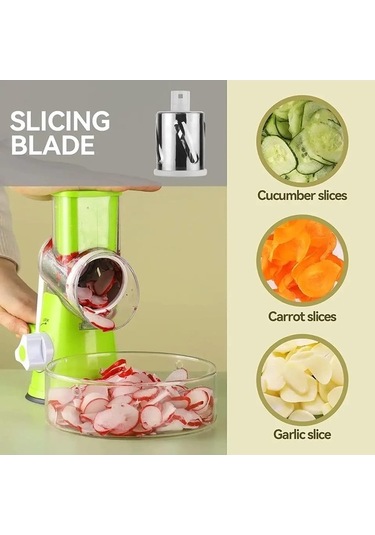 Createtech Peynir Rendesi, Yeşil Zenginliği, Model Xyz Renkli