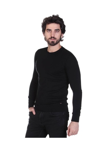 Brango 21009-22k Erkek Triko Kazak 22K21009-R1534 Siyah Brango 21009-22k Erkek Triko Kazak 22K21009-R1534 Siyah