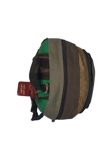 Kaliteli Siyah Vintage Salaş Baskılı Disayn Günlük Gezi Okul Sırt Çantası Revilla Bag 28x38cm Gri