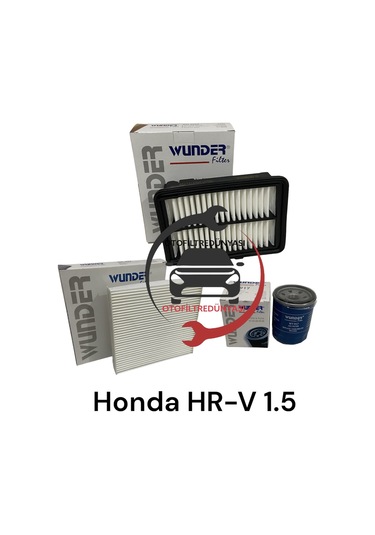 Honda Hr-v 1.5 Wunder Filtre Bakım Seti 2015-96kw 131 Ps