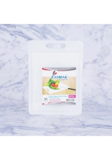 Sapsız Büyük Plastik Kesim Panosu 33.5x24cm 5256 Çok Renkli