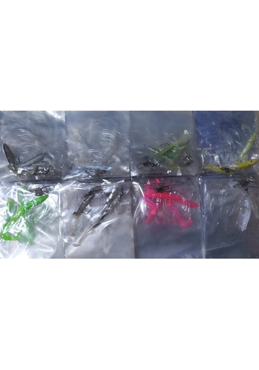 Top Arkası-6,5Cm Raglo-Silikon-Hazırtakım Iğne 1 Paket 10 Adet