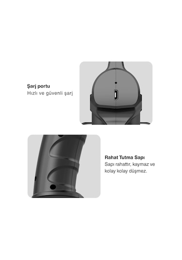 Shopytech 280 Ml Nano Mavi Işıklı Şarjlı Sprey Tabancası Kablosuz Atomizer İnce Sis & 1 1.5 M Menz