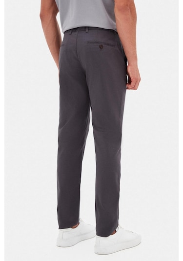 Twn Slim Fit Antrasit Armürlü Chino Pantolon 5ecc3s208232m Antrasit