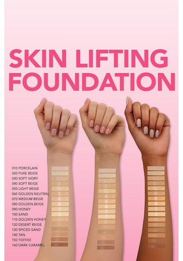 Flormar Skin Lifting SPF'li Anti-Aging Fondöten 030 Soft Ivory