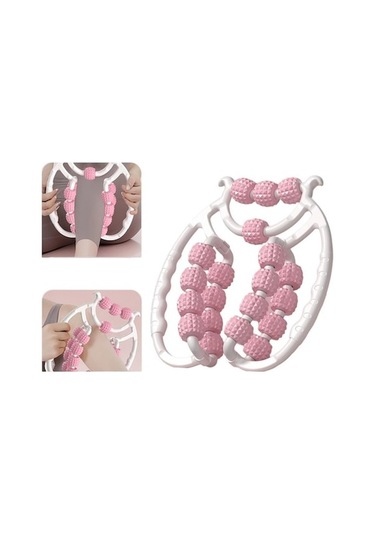 Carrier- Masaj Silindiri Buzağı Kas Gevşetme 20 Pembe Açık Pembe,hızlı Relaks Masaj Cihazları,renpho Masaj 10020439 Beyaz