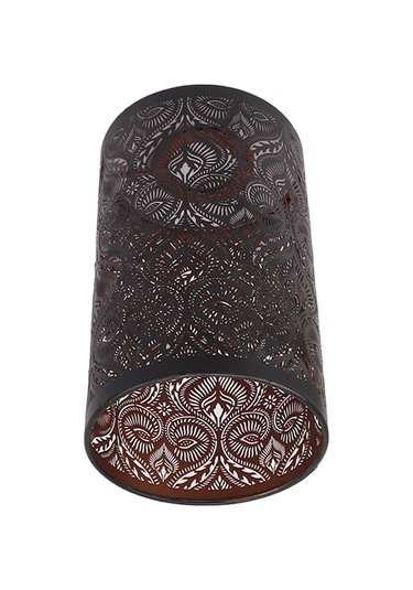 Hangfox E27/e26 Demir Halıklı Lamba Avizesi - Kuşak Desenli, Gölge Efekti Veren, Modern Stilde, Kolay Kurulum, Yıkama Uygun Diğer